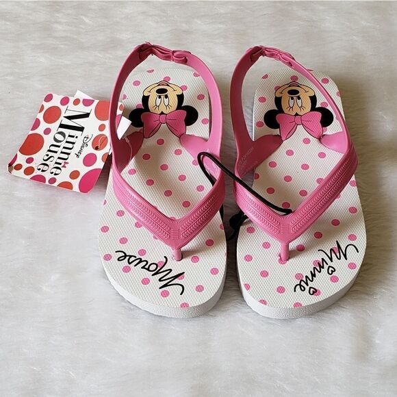 Old Navy Disney Minnie Mouse Girl's Sandals New - Picture 3 of 4
